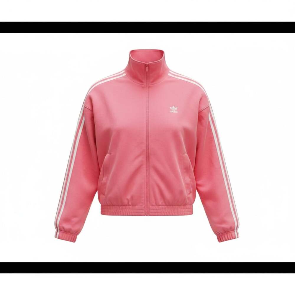 Adidas Originals Women's Hazy Rose Track Top Jacket Size M